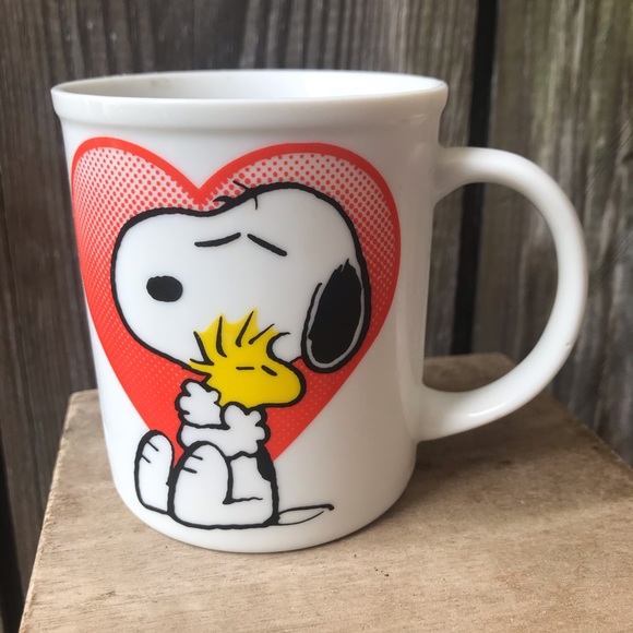 SNOOPY CHRISTMAS MUG ~ /'GIVE JOY/' ~ NEW!